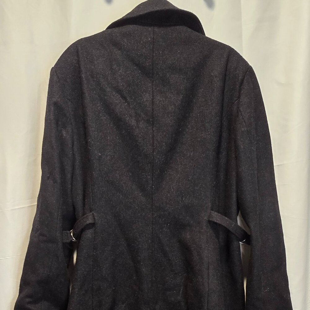 Vintage Pritti A Division Of Kirsten Wool Coat, Size XL, Black - Picture 7 of 9